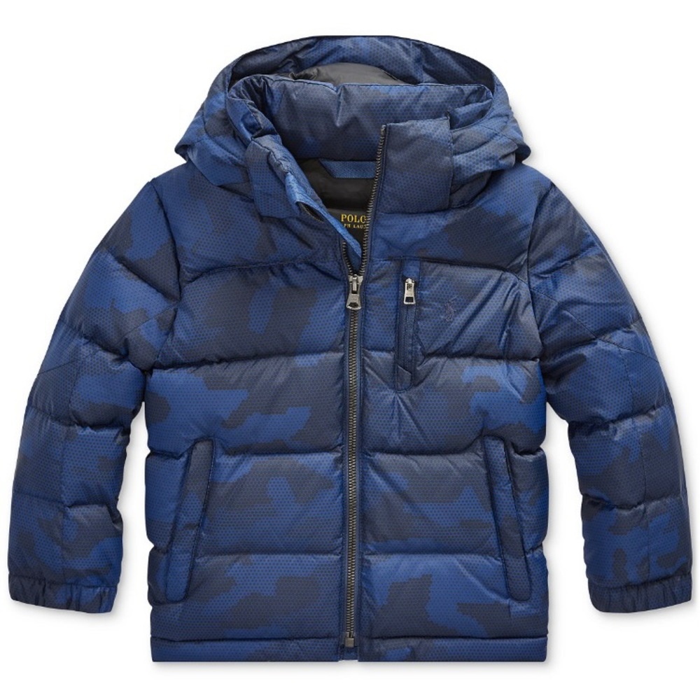 Boys polo Ralph Lauren puff coat size 7 $145 NEW